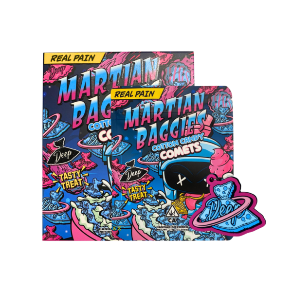 Martian Baggies Cotton Candy Comets – 3.5G